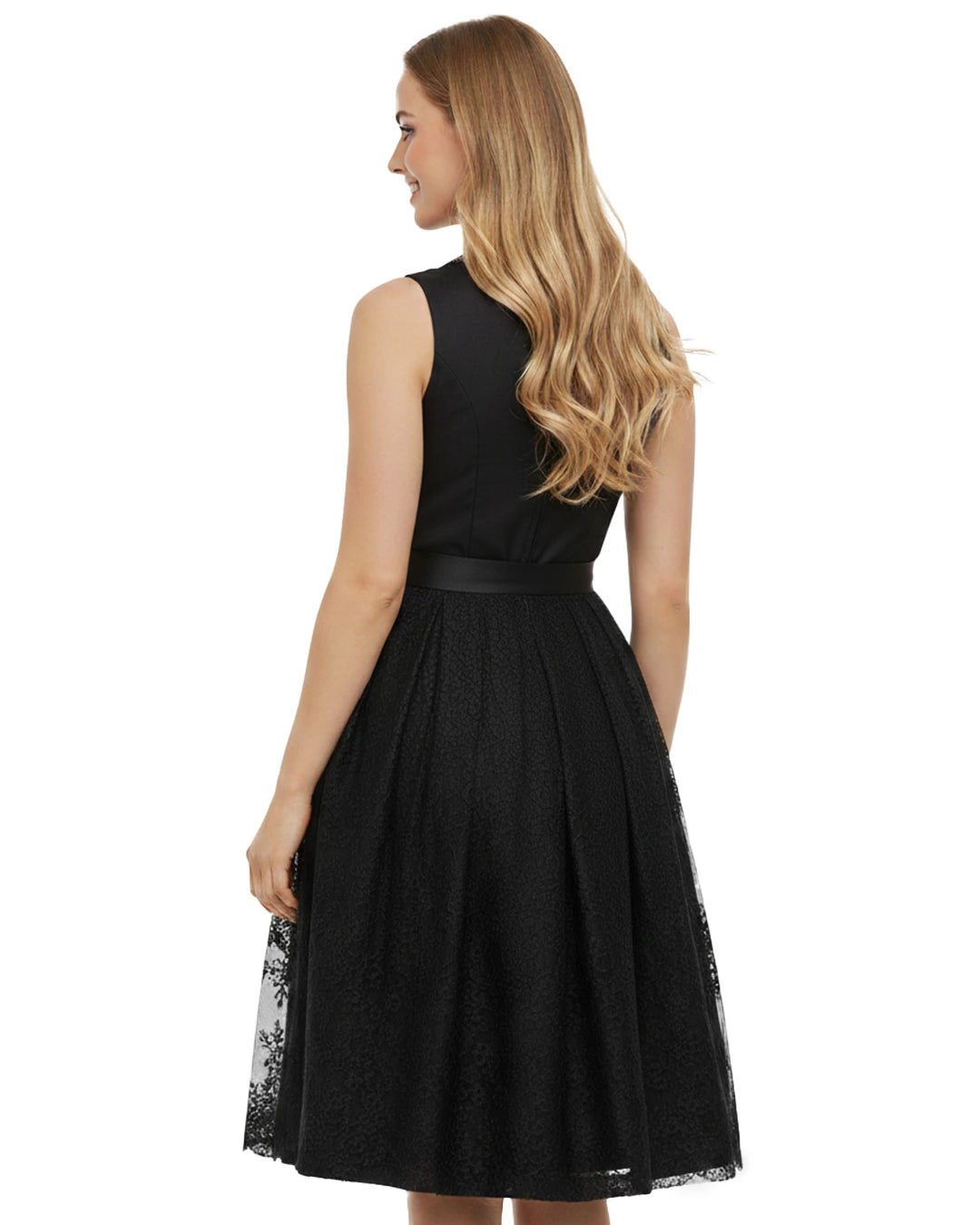 Dirndl Burgfräulein – Schwarz