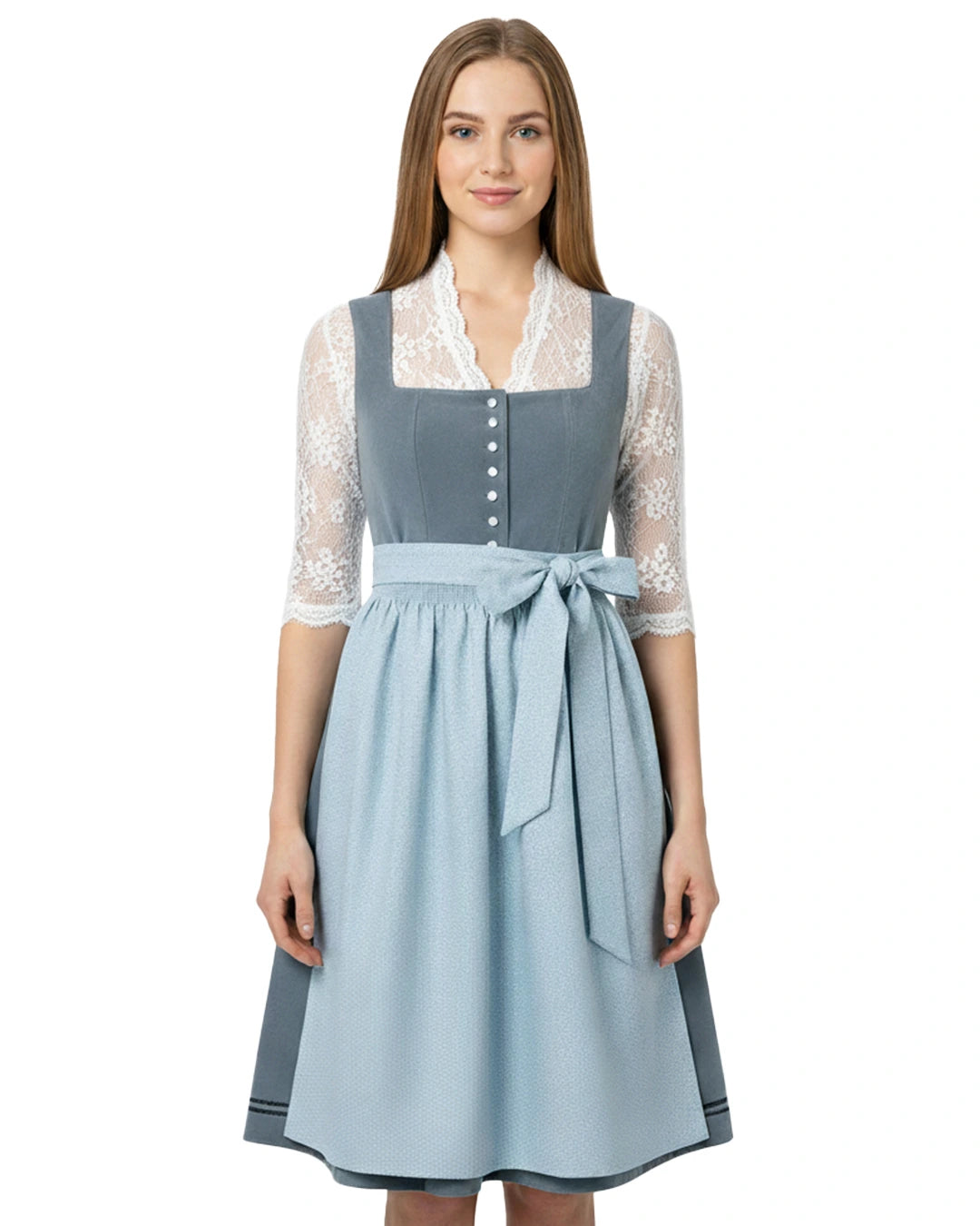 Dirndl Himmelsglanz – Blau