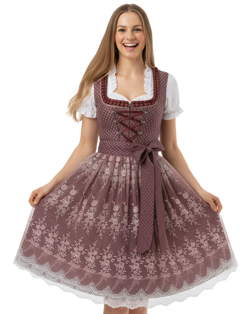 Dirndl Rosengarten – Bordeaux