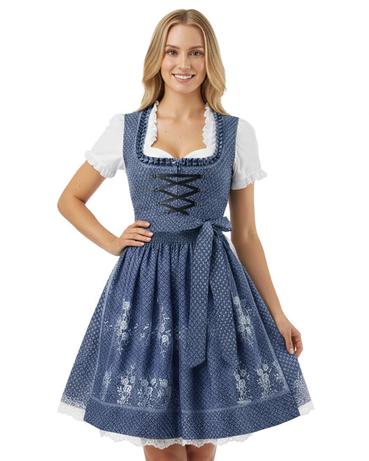 Dirndl Edelweiß – Dunkelblau
