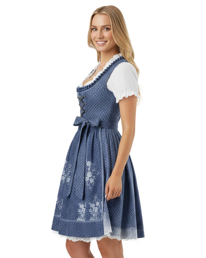 Dirndl Edelweiß – Dunkelblau