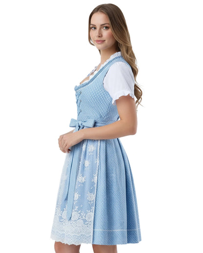 Dirndl Edelweiß – Hellblau