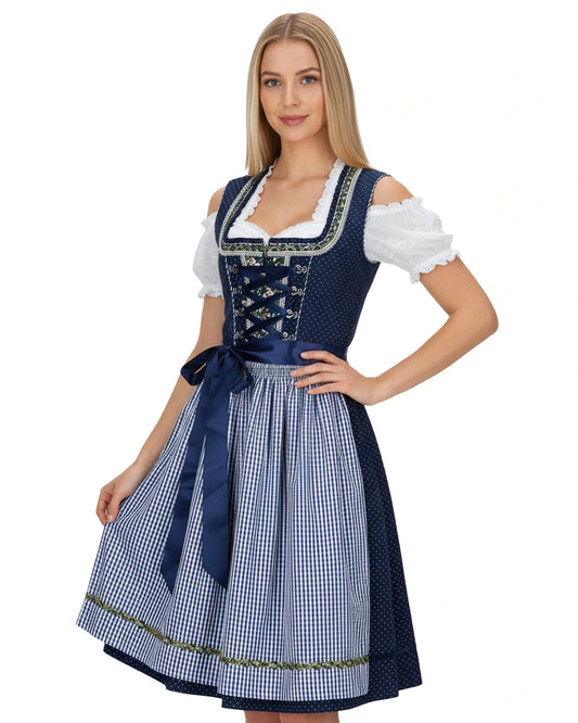 Dirndl Gipfelglück – Dunkelblau