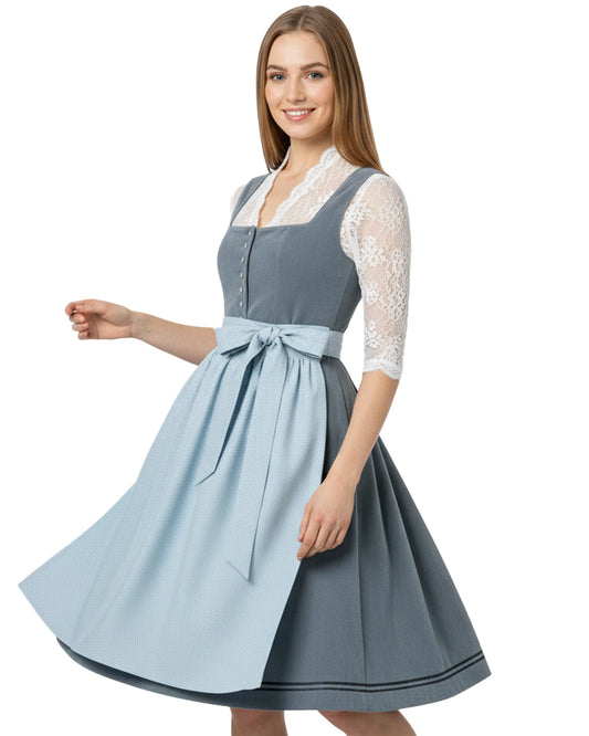Dirndl Himmelsglanz – Blau