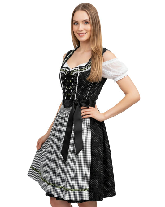 Dirndl Hüttenzauber – Schwarz