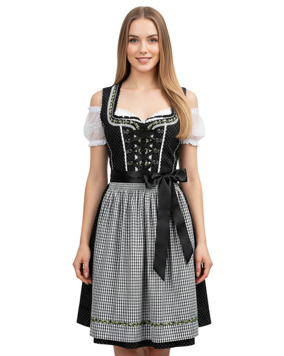 Dirndl Hüttenzauber – Schwarz