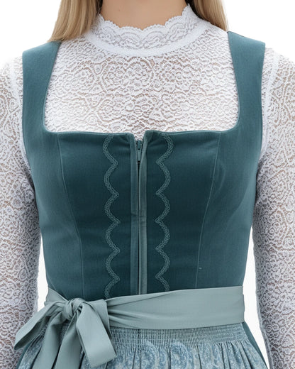 Dirndl Moosrose – Grün