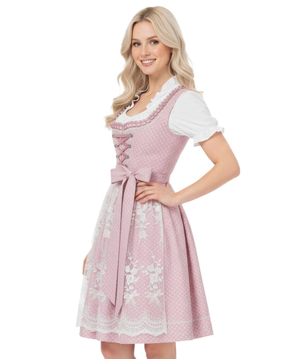 Dirndl Rosenblüte – Rosé
