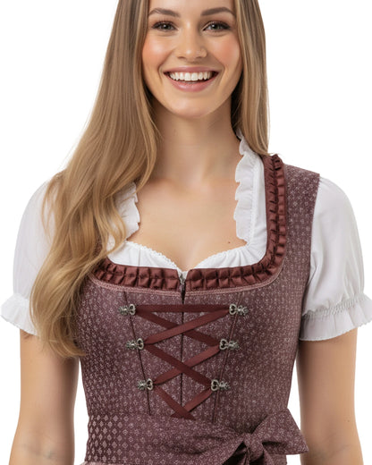 Dirndl Rosengarten – Bordeaux