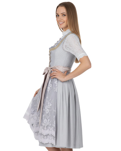 Dirndl Silberglanz – Grau