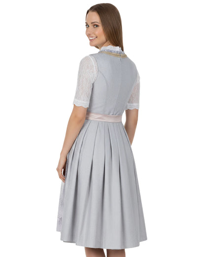 Dirndl Silberglanz – Grau