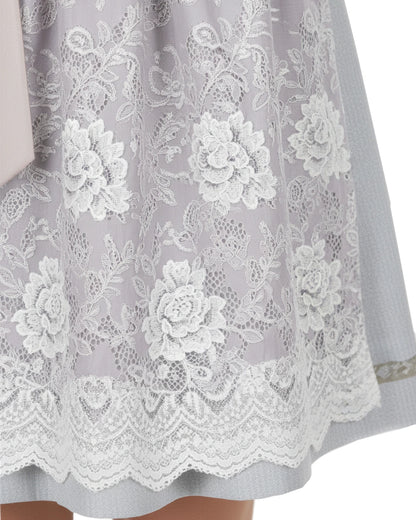 Dirndl Silberglanz – Grau