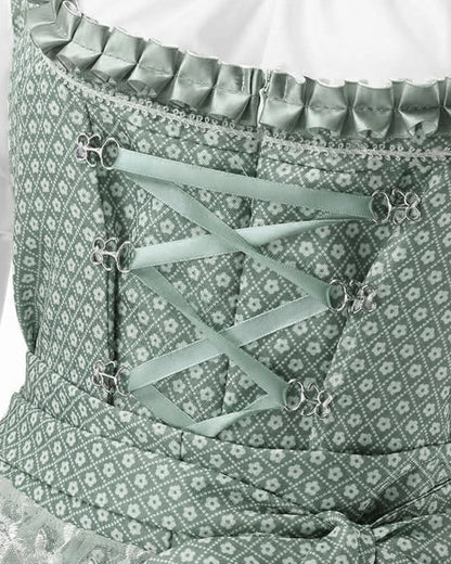 Dirndl Waldrose – Grün