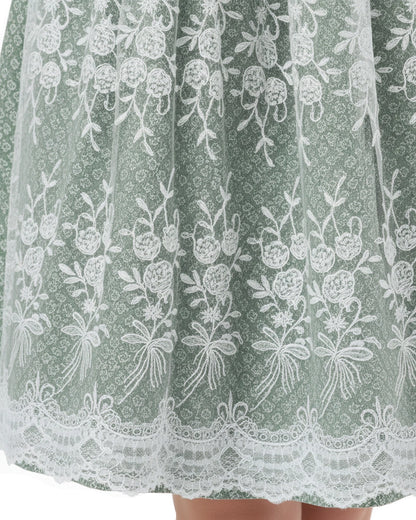 Dirndl Waldrose – Grün