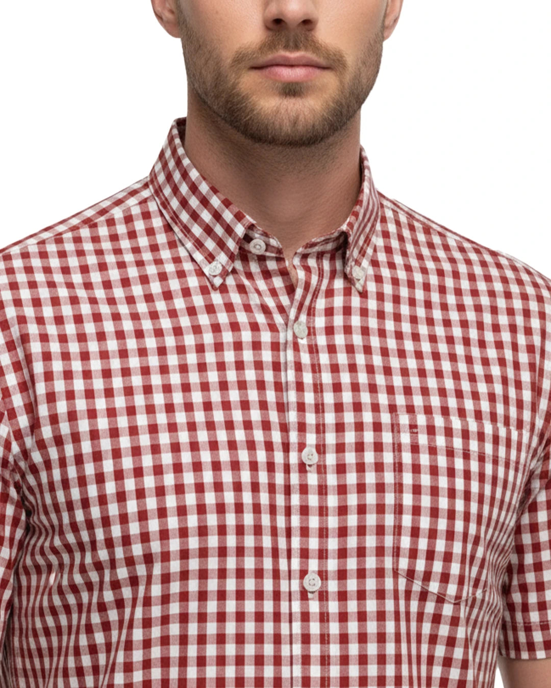 Hemd Sommerherz – Kariert Rot